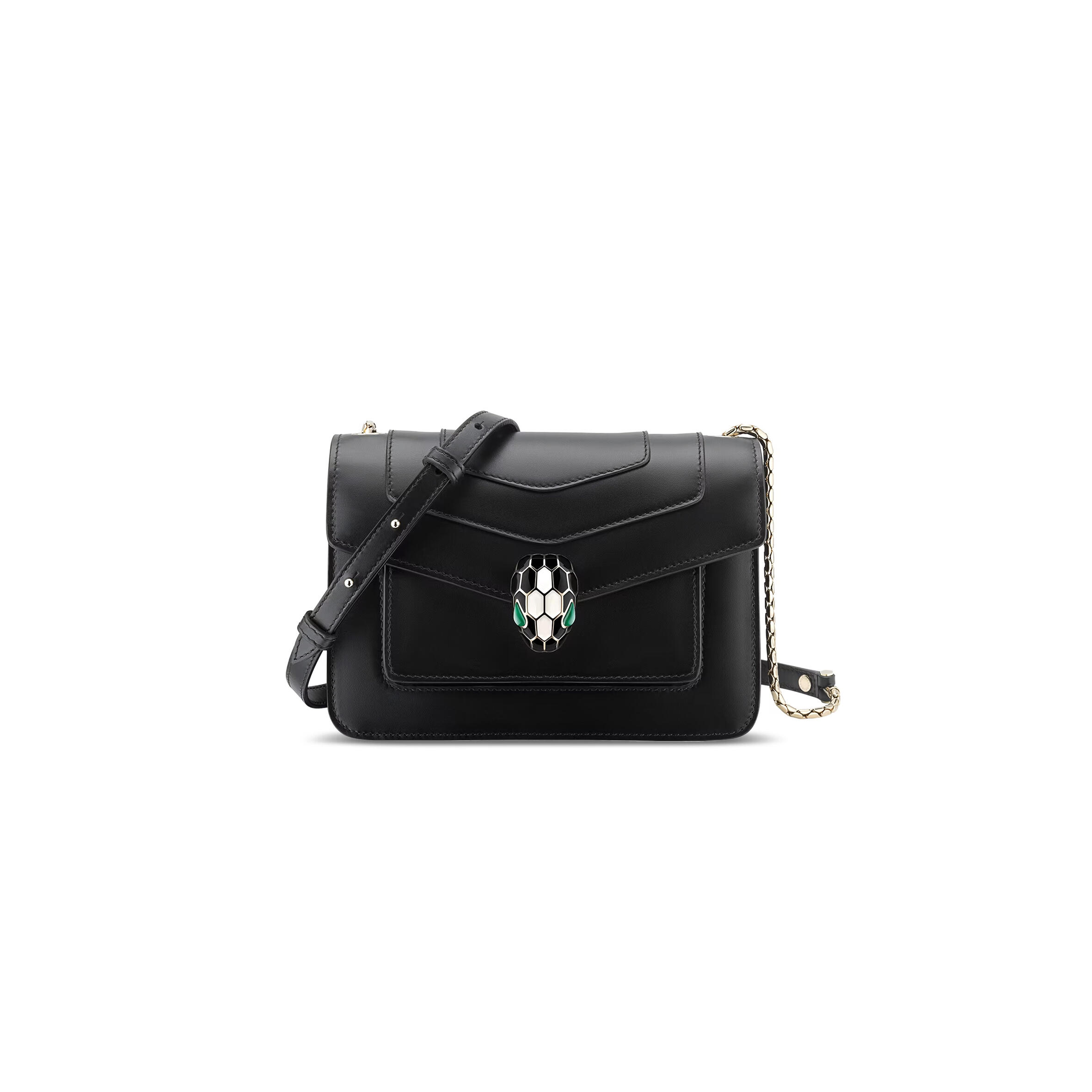 Bu1gar serpenti forever crossbody bag 289677 (19*13*7cm)